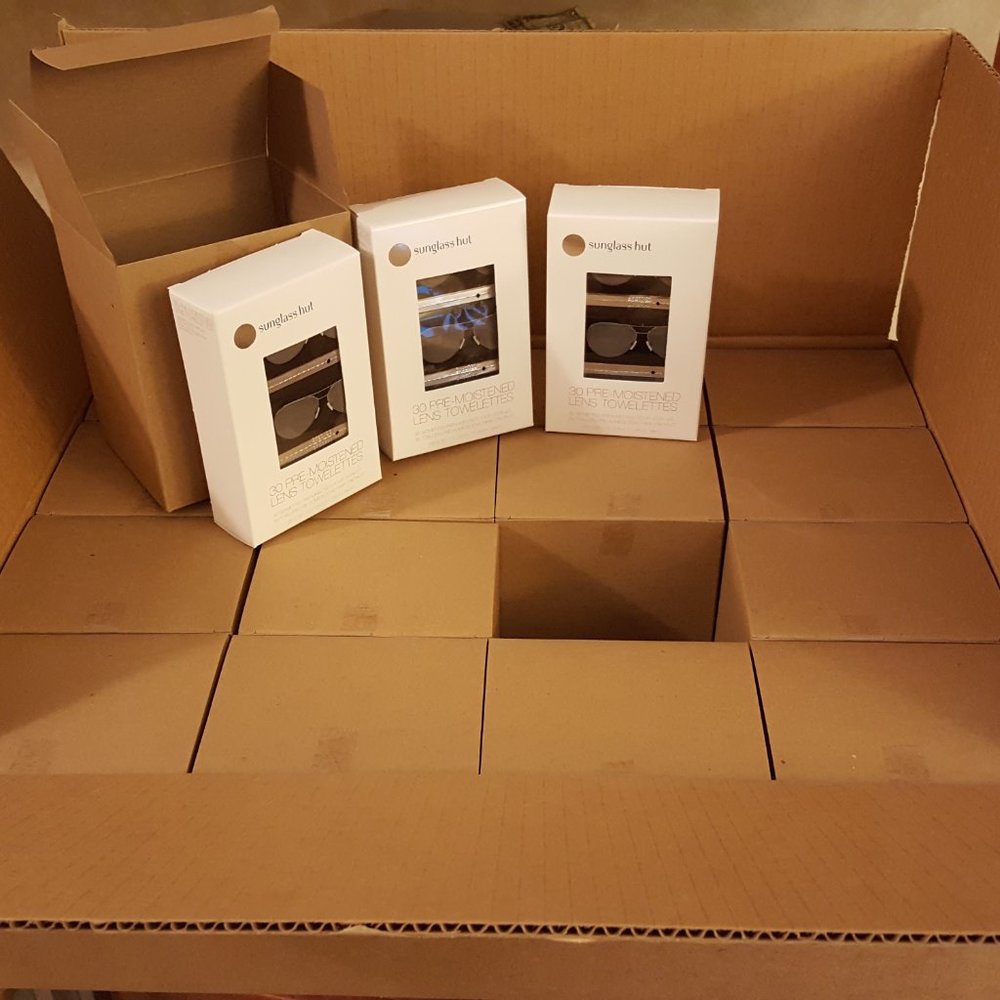 EYE GLASS LENS WIPES - (6x) 30 Packs - Cleaner Camera, Phone, CDs, DVDs - Picture 7 of 7